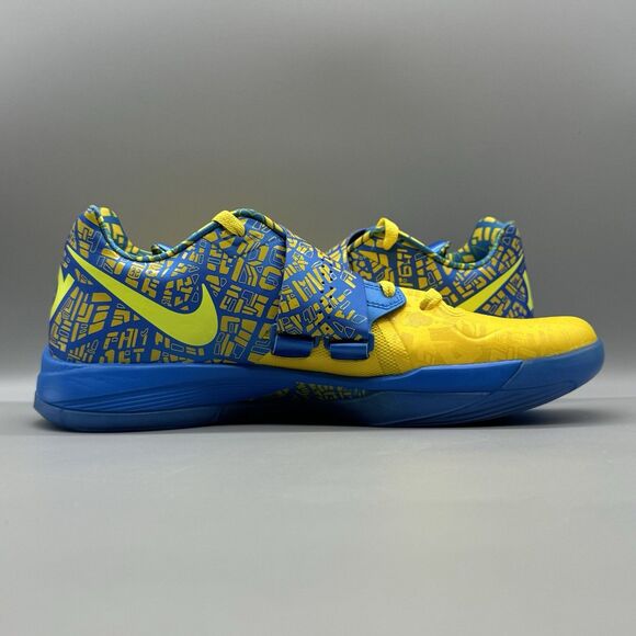 Nike Zoom KD 4 Shoes "Scoring Title" Photo Blue FZ5916-400 Men's Size 11 Durant - Picture 7 of 9